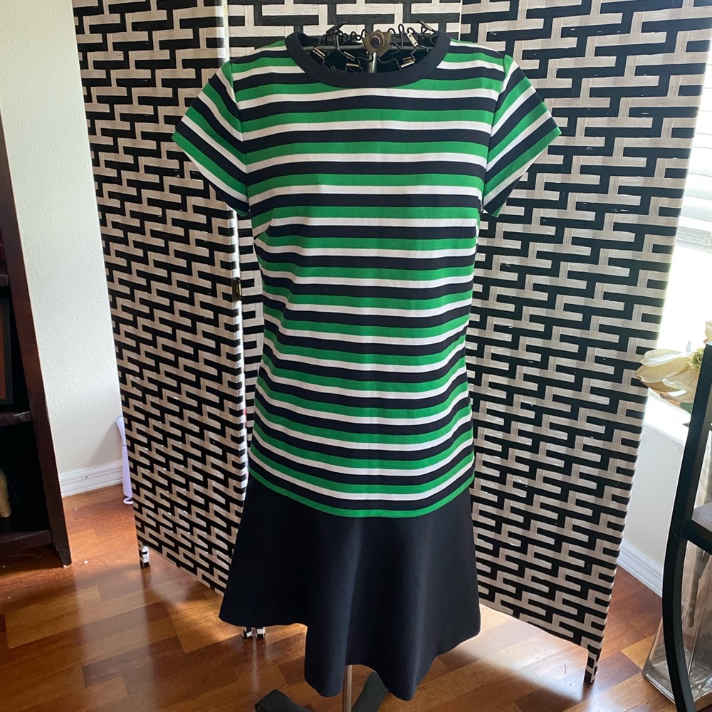 Michael Kors Navy/Green Dress